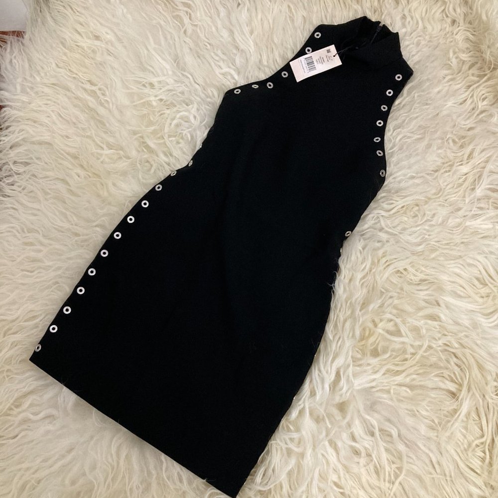 Cinq a Sept Ava Mock Neck Mini Dress - Picture 2 of 15